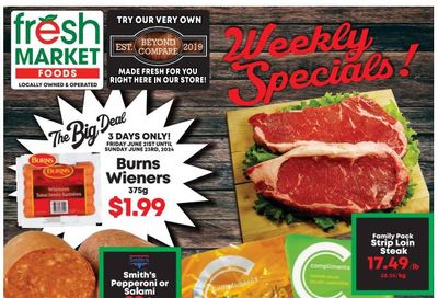 Fresh Market Foods Flyer June 21 to 27