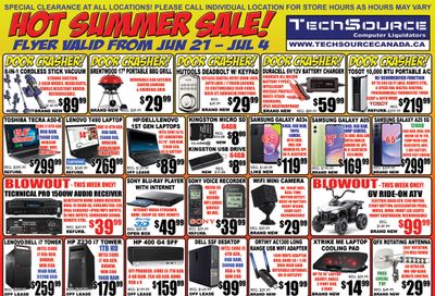 TechSource Flyer June 21 to July 4