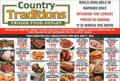 Country Traditions Flyer June 20 to 27