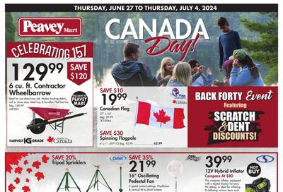 Peavey Mart Flyer June 27 to July 4