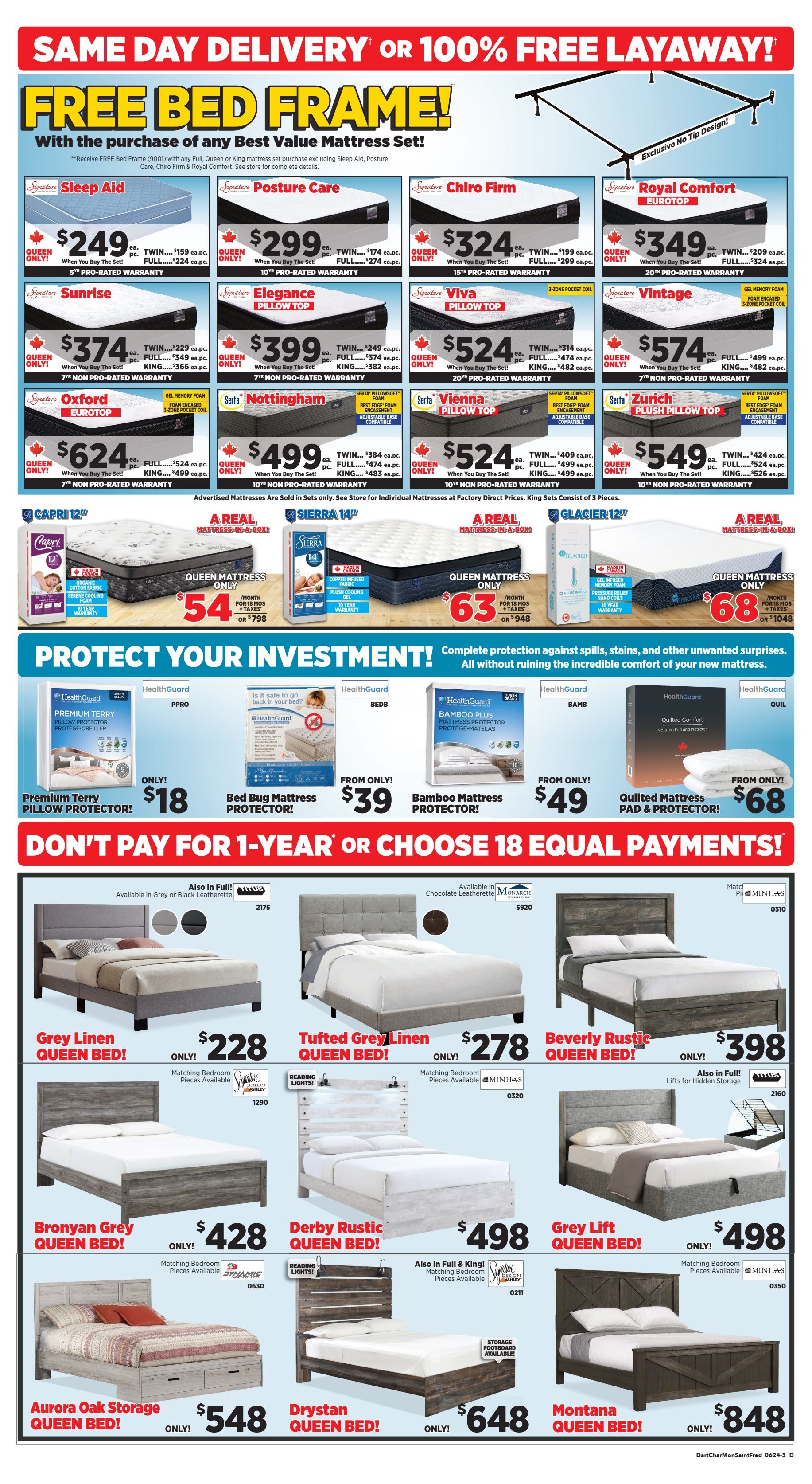 Surplus Furniture & Mattress Warehouse (Dartmouth) Flyer June 24 to July 1