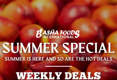 Basha Foods International Flyer June 24 to July 7