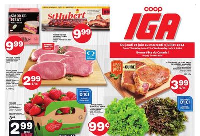 Coop IGA Flyer June 27 to July 3