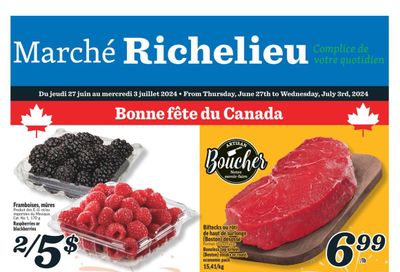 Marche Richelieu Flyer June 27 to July 3