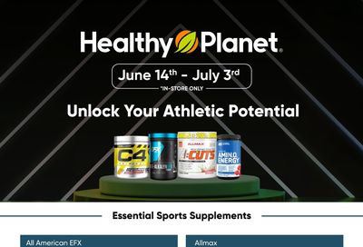 Healthy Planet Flyer June 14 to July 3