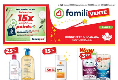 Familiprix Sante Flyer June 27 to July 3