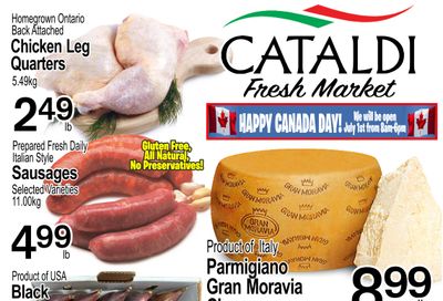 Cataldi Fresh Market Flyer June 26 to July 2