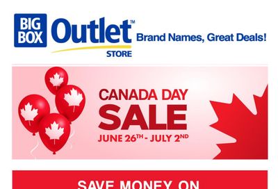 Big Box Outlet Store Flyer June 26 to July 2