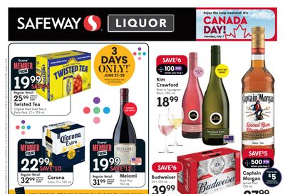 Safeway (BC) Liquor Flyer June 27 to July 3