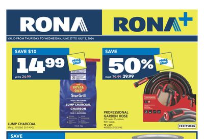 Rona & Rona+ (West) Flyer June 27 to July 3