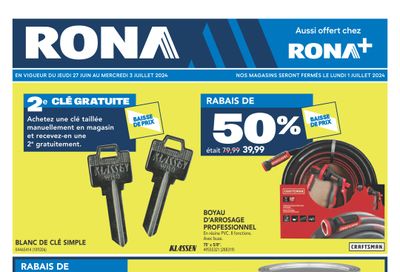 Rona & Rona+ (QC) Flyer June 27 to July 3