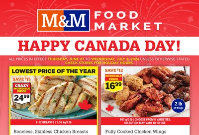 M&M Food Market (Atlantic & West) Flyer June 27 to July 3