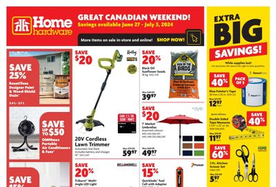 Home Hardware (ON) Flyer June 27 to July 3