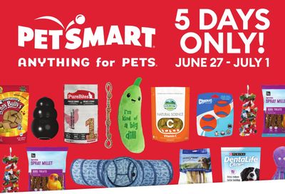 PetSmart Flyer June 27 to July 1