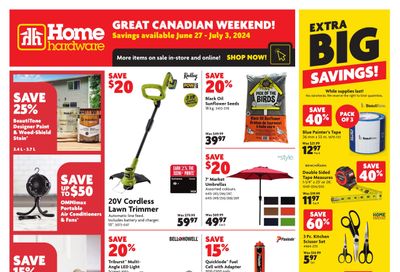 Home Hardware (Atlantic) Flyer June 27 to July 3