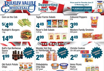 Bulkley Valley Wholesale Flyer June 27 to July 3