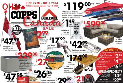 COPP's Buildall Flyer June 27 to 30