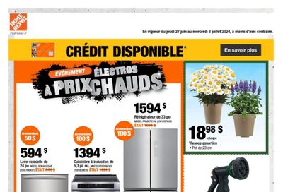 Home Depot (QC) Flyer June 27 to July 3