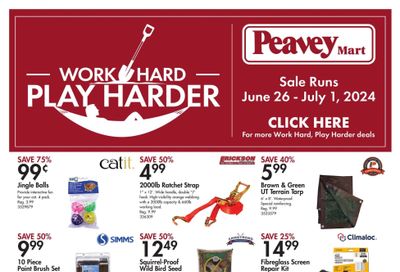 Peavey Mart Flyer June 26 to July 1