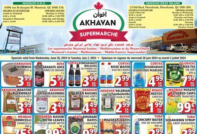 Akhavan Supermarche Flyer June 26 to July 2