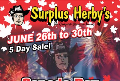 Surplus Herby's Flyer June 26 to 30