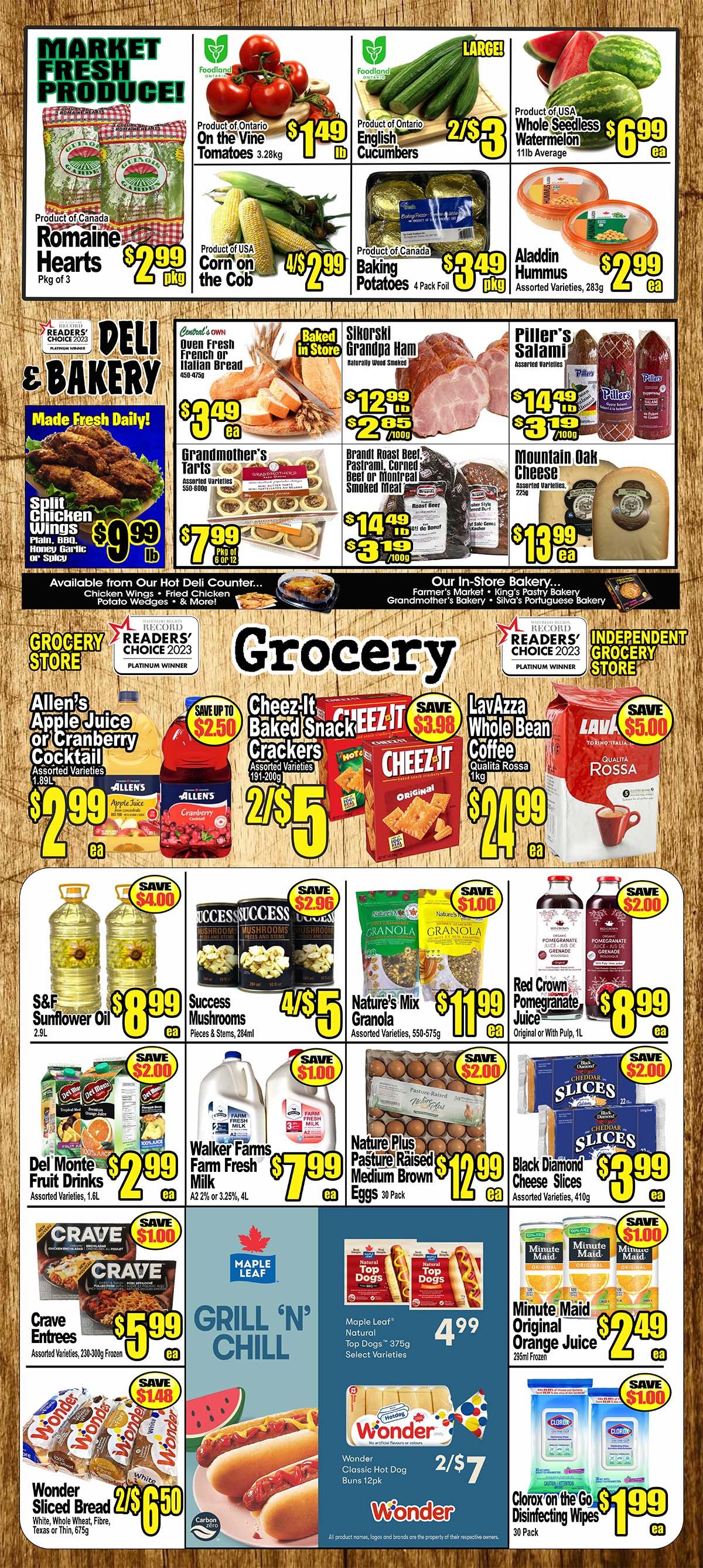 Central Fresh Market Flyer June 27 to July 4