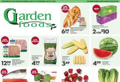 Garden Foods Flyer June 27 to July 3