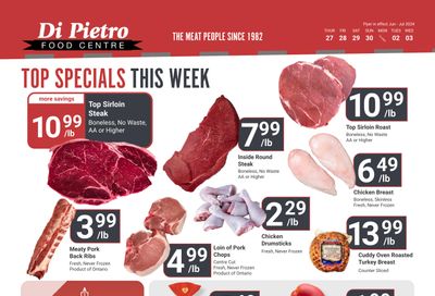 Di Pietro Food Centre Flyer June 27 to July 3