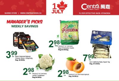 Centra Foods (Barrie) Flyer June 28 to July 4