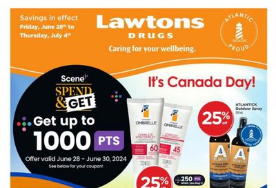 Lawtons Drugs Flyer June 28 to July 4