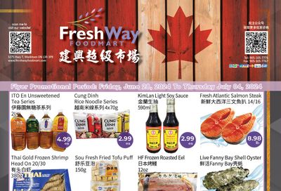 FreshWay Foodmart Flyer June 28 to July 4