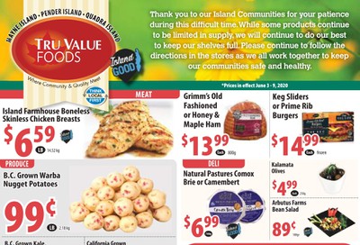 Tru Value Foods Flyer June 3 to 9