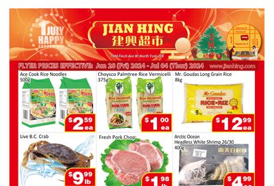 Jian Hing Supermarket (North York) Flyer June 28 to July 4