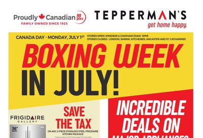 Tepperman's Flyer June 28 to July 1