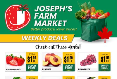 Joseph's Farm Market Flyer June 28 to July 3