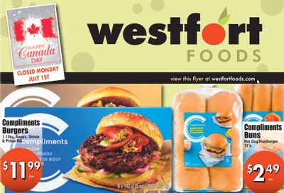 Westfort Foods Flyer June 28 to July 4