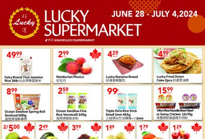 Lucky Supermarket (Edmonton) Flyer June 28 to July 4