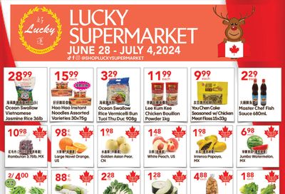 Lucky Supermarket (Calgary) Flyer June 28 to July 4