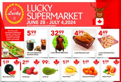 Lucky Supermarket (Surrey) Flyer June 28 to July 4