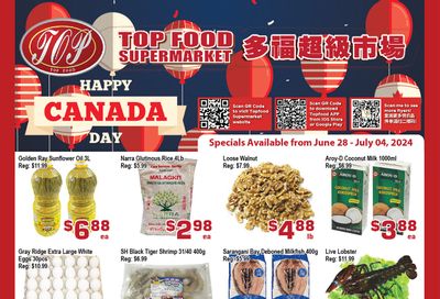 Top Food Supermarket Flyer June 28 to July 4