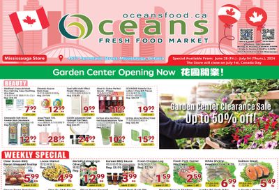 Oceans Fresh Food Market (Mississauga) Flyer June 28 to July 4