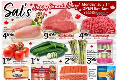 Sal's Grocery Flyer June 28 to July 4