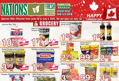 Nations Fresh Foods (Hamilton) Flyer June 28 to July 4