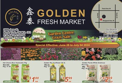 Golden Fresh Market Flyer June 28 to July 4