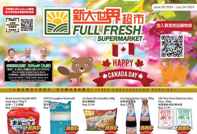 Full Fresh Supermarket Flyer June 28 to July 4