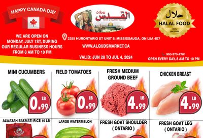 Al-Quds Supermarket Flyer June 28 to July 4