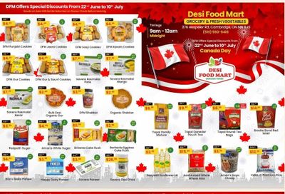 Desi Food Mart Flyer June 22 to July 10