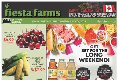 Fiesta Farms Flyer June 28 to July 4