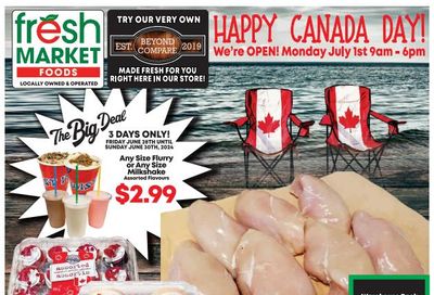 Fresh Market Foods Flyer June 28 to July 4