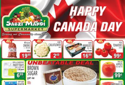 Sabzi Mandi Supermarket Flyer June 28 to July 3